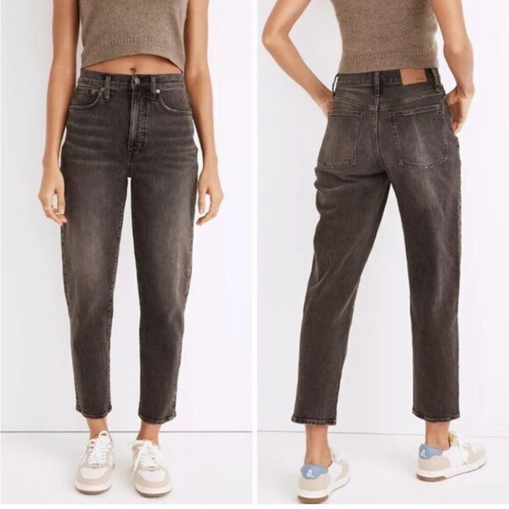 Madewell black balloon jeans size 28